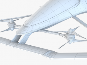 the aston martin volante vision concept 3D Model