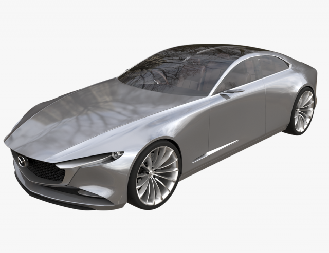 mazda vision coupe concept 3Dモデル in コンセプト 3DExport mazda vision coupe concept 3Dモデル in コンセプト 3DExport