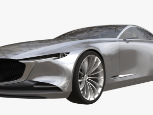 mazda vision coupe concept 3Dモデル