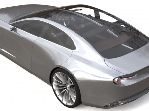 mazda vision coupe concept 3Dモデル