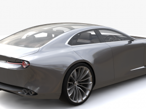 mazda vision coupe concept 3Dモデル