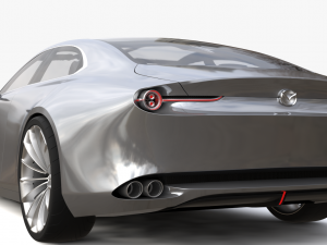 mazda vision coupe concept 3Dモデル