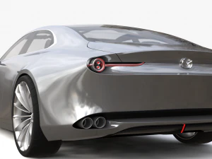 mazda vision coupe concept 3D Model
