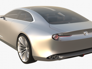 mazda vision coupe concept 3Dモデル in コンセプト 3DExport