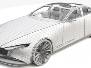 mazda vision coupe concept 3Dモデル