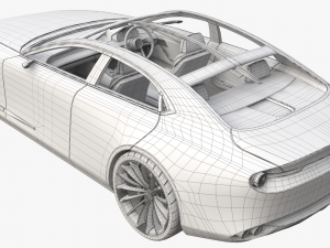 mazda vision coupe concept 3Dモデル