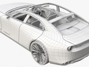 mazda vision coupe concept 3D Model