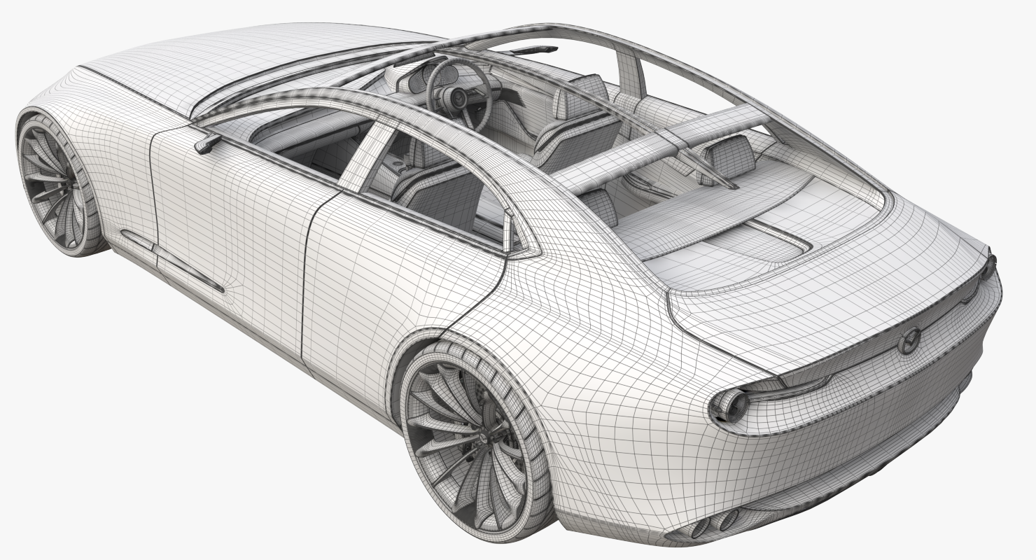 Mazda Vision Coupe Concept 3d Model In Concept 3dexport Mazda Vision Coupe Concept 3d Model In Concept 3dexport