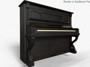 old piano 3Dモデル