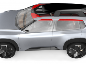 nissan xmotion concept with interior 3D Model