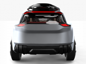nissan xmotion concept with interior 3D Model