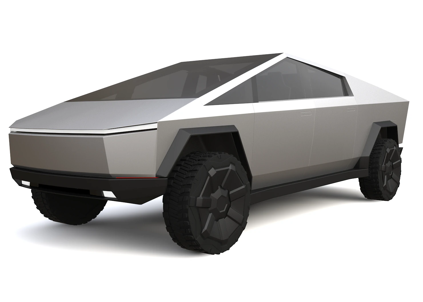 tesla cybertruck 3D Model .c4d .max .obj .3ds .fbx .stl .blend 