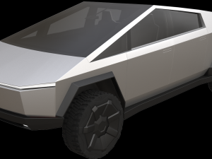 tesla cybertruck Modelo 3D