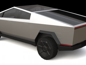 tesla cybertruck Modelo 3D