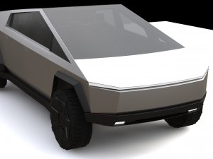tesla cybertruck Modelo 3D