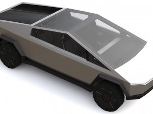 tesla cybertruck Modelo 3D