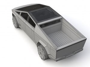 tesla cybertruck Modelo 3D
