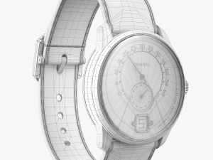 monsieur de chanel gold closed Modelo 3D