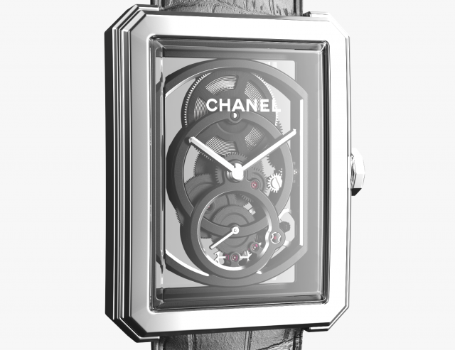 chanel boy friend skeleton platinum 3D मॉडल .c4d .max .obj .3ds .fbx .stl .blend 