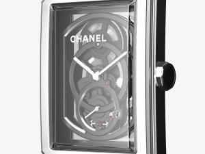 chanel boy friend skeleton platinum 3D मॉडल