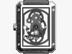 chanel boy friend skeleton platinum 3D मॉडल