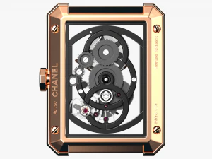 novio esqueleto oro cerrado Modelo 3D