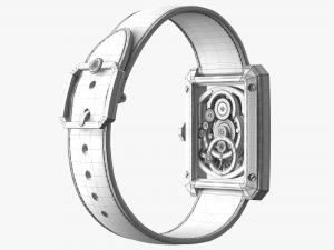 boy friend skeleton gold closed 3Dモデル