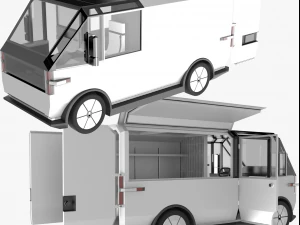 Veicolo di consegna multiuso Modello 3D