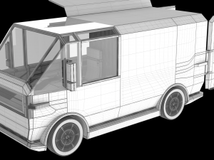 Multi Purpose Delivery Vehicle 3D Model