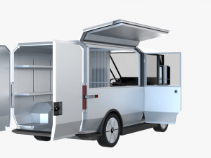 Multi Purpose Delivery Vehicle 3D Model