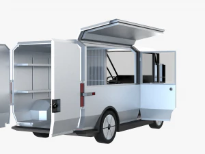 Multi Purpose Delivery Vehicle 3D Model