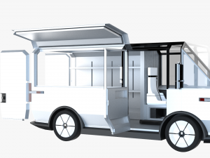 Multi Purpose Delivery Vehicle 3D Model