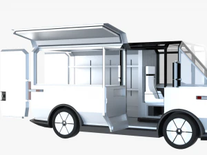 Multi Purpose Delivery Vehicle 3D Model