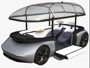 Asahi Kasei AKXY2 Concept Car 3D Model