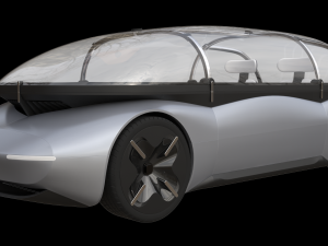 Asahi Kasei AKXY2 Concept Car 3D Модель