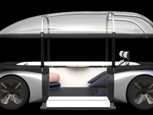 Asahi Kasei AKXY2 Concept Car 3D Модель