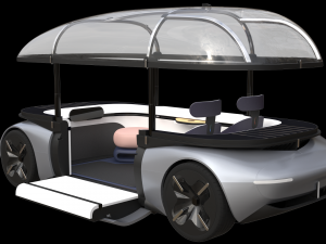 Asahi Kasei AKXY2 Concept Car 3D Модель
