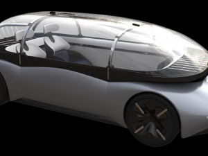 Asahi Kasei AKXY2 Concept Car 3D Модель