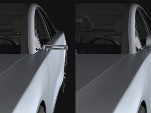 Electric Sedan Bestia Titanum 3D Model