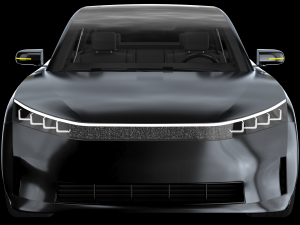 Electric Station Wagon black 3D मॉडल