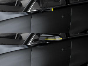 Electric Station Wagon black 3D Model