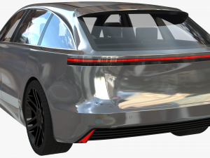 Electric Station Wagon 3D Модель