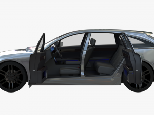 Electric Station Wagon 3D Модель