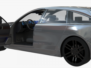 Electric Station Wagon 3D Модель