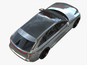 Electric Station Wagon 3D Модель