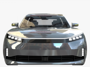 Electric Station Wagon 3D Модель