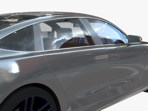 4-door Coupe 3D Model