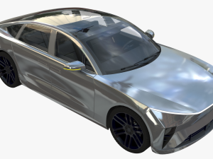 Electric car 3 3D Модель