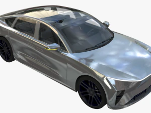 Electric car 3 3D Model