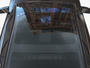 Electric car 4 3D Model